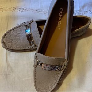 Brand new, never worn women’s Coach loafers